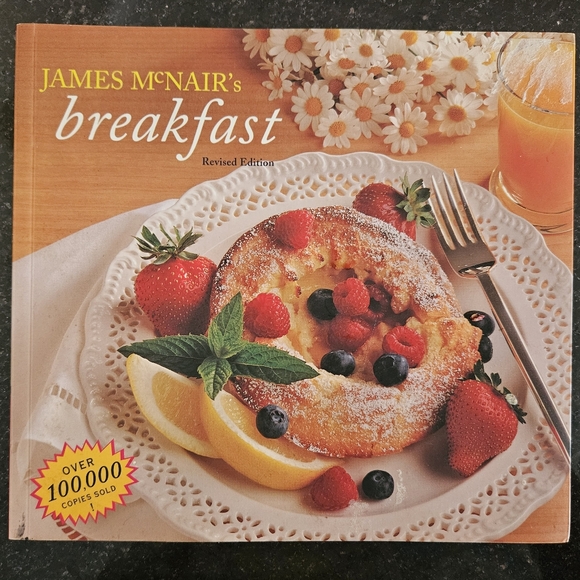 3 for $15 James McNair's Breakfast Cookbook Revised Edition - Picture 1 of 5